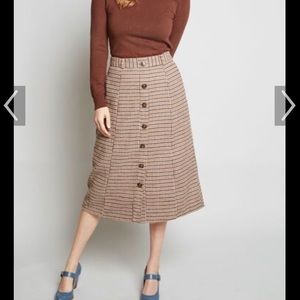 ModCloth Pupil Plaid MIDI